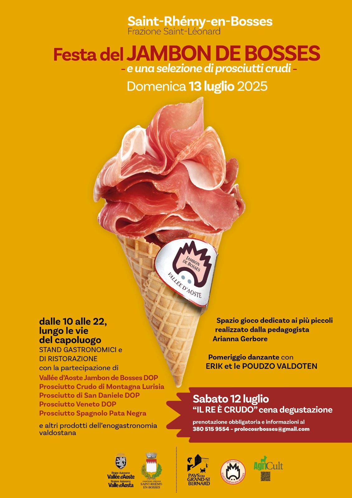 Locandina Festa dello Jambon de Bosses